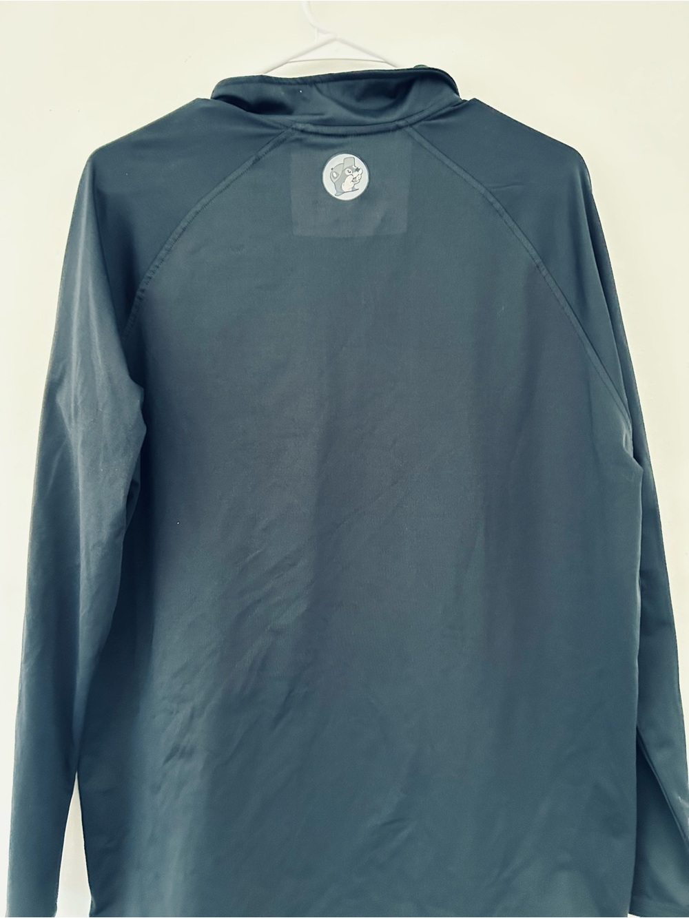 Buc-ee's Men's/Unisex Black Quarter-Zip Pullover Jacket - Picture 3 of 7
